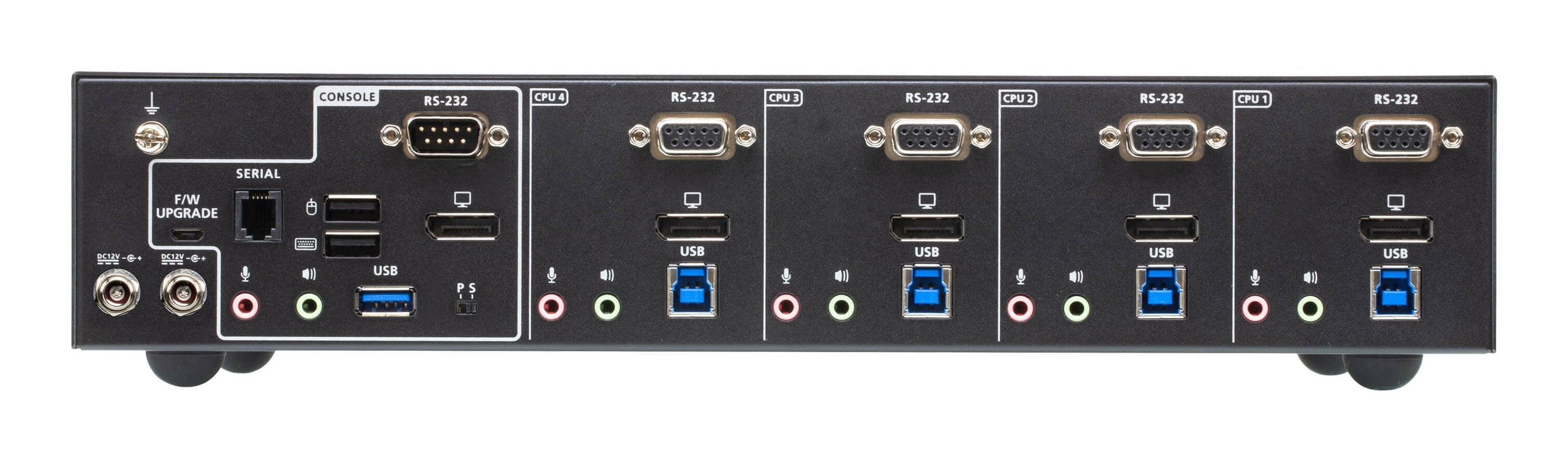 Aten Cs1924atc 4-Port Usb 3.0 4k Displayport Kvm Switch Fr Atc