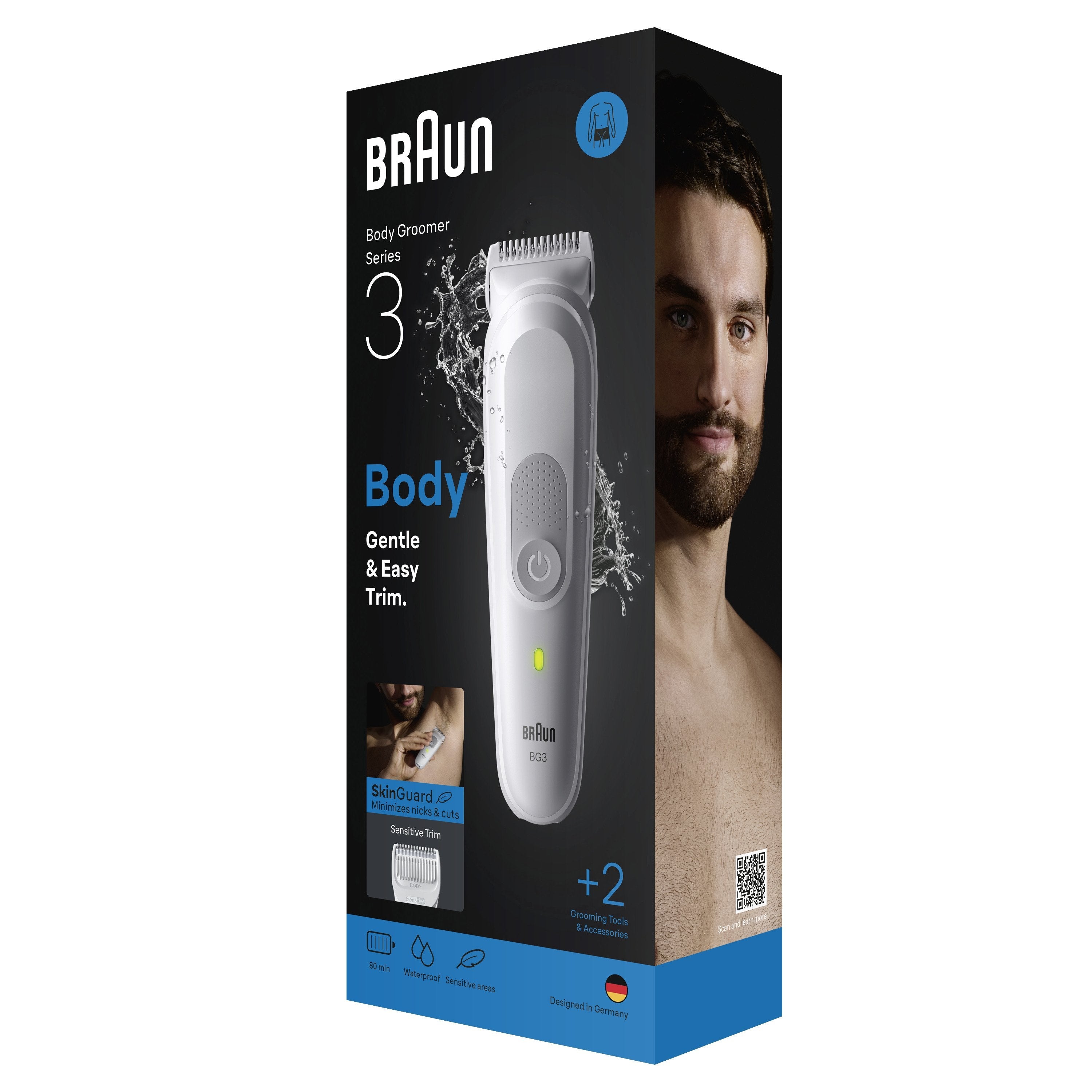 Braun Body Groomer Bg3500 Lghtgrey