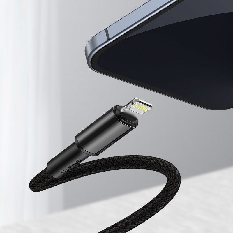 Baseus Catlgd-A01 Cable De Conector Lightning 2 M Negro