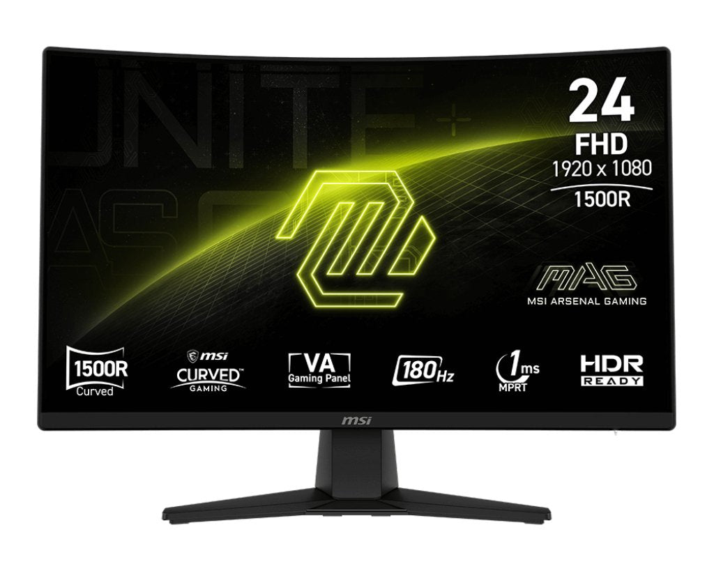 EAN 4711377271110 - MSI MAG 242C pantalla para PC 59,9 cm (23.6") 1920 x 1080 Pixeles Full HD LCD Negro imagen 1