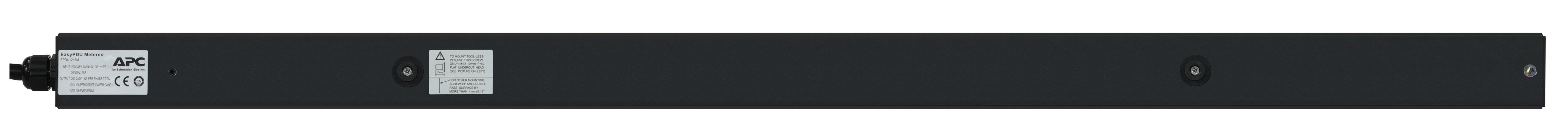 EAN 0731304405054 - APC EPDU1216B unidad de distribución de energía (PDU) 42 salidas AC 0U Negro imagen 4