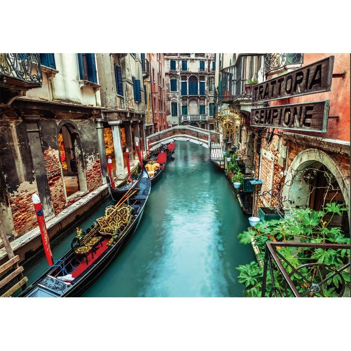 Puzzle Venice Canal High Quality 1000pzs