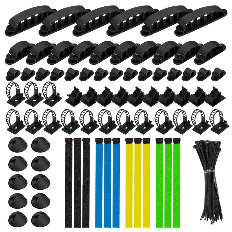 EAN 4052792076059 - LogiLink KAB0084 organizador de cables Universal Clip para cable Multicolor 128 pieza(s) imagen 2