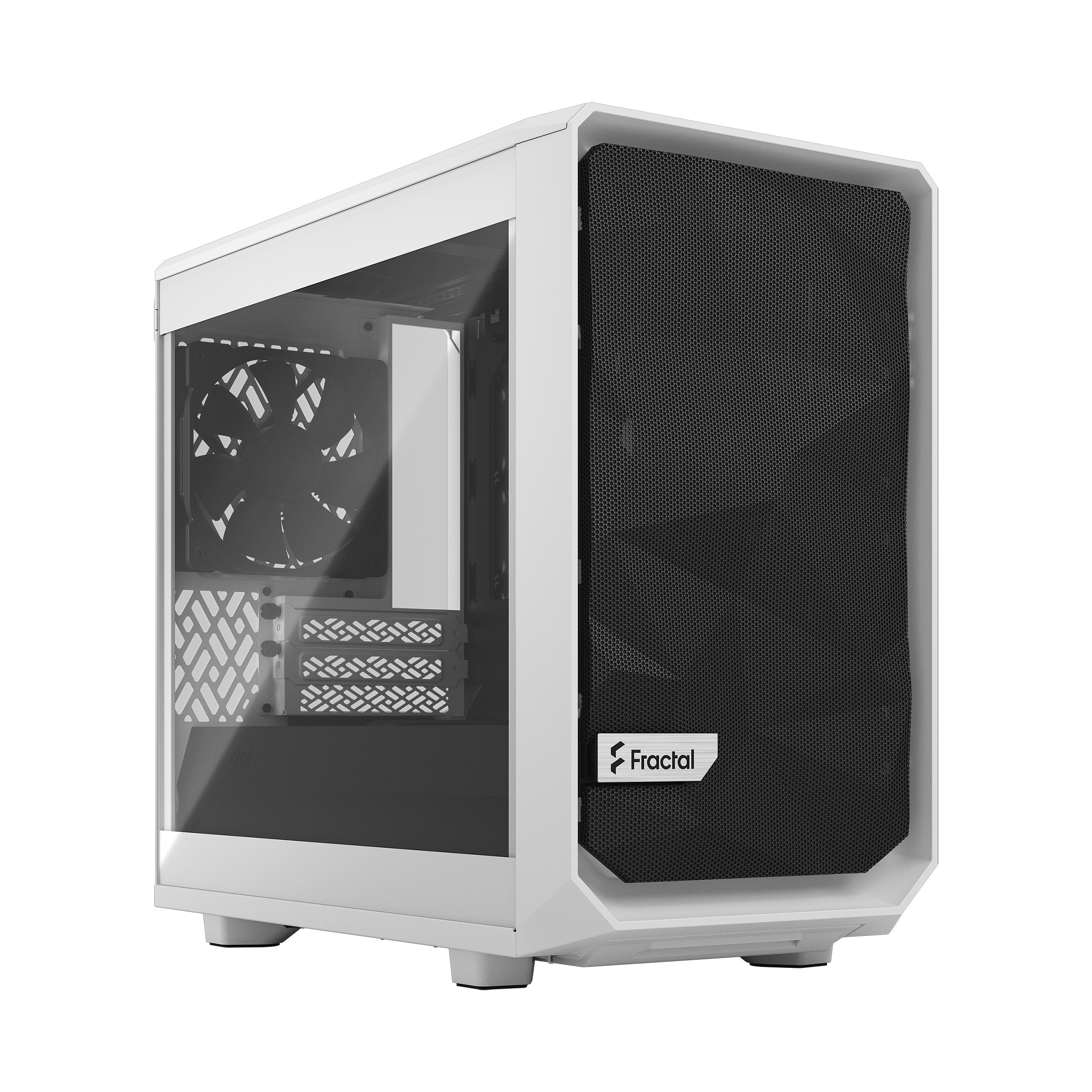 Caja Pc Fractal Design Meshify 2 Nano Blanca Tg Clear Tint Fd-C-Mes2n-02