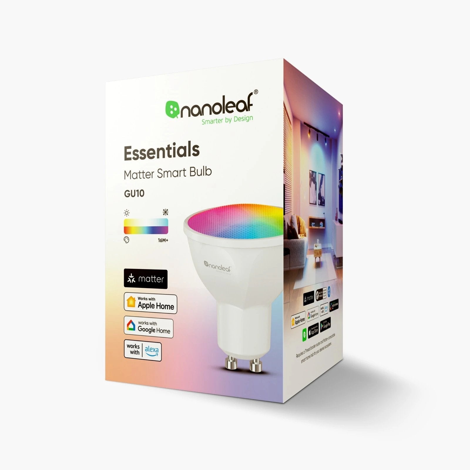 EAN 4897105331285 - Nanoleaf Essentials Bombilla inteligente Wi-Fi 5 W imagen 3