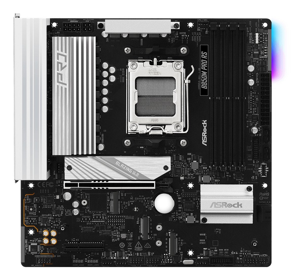 EAN 4711581490345 - Asrock B850M Pro RS AMD B850 Zócalo AM5 micro ATX imagen 3