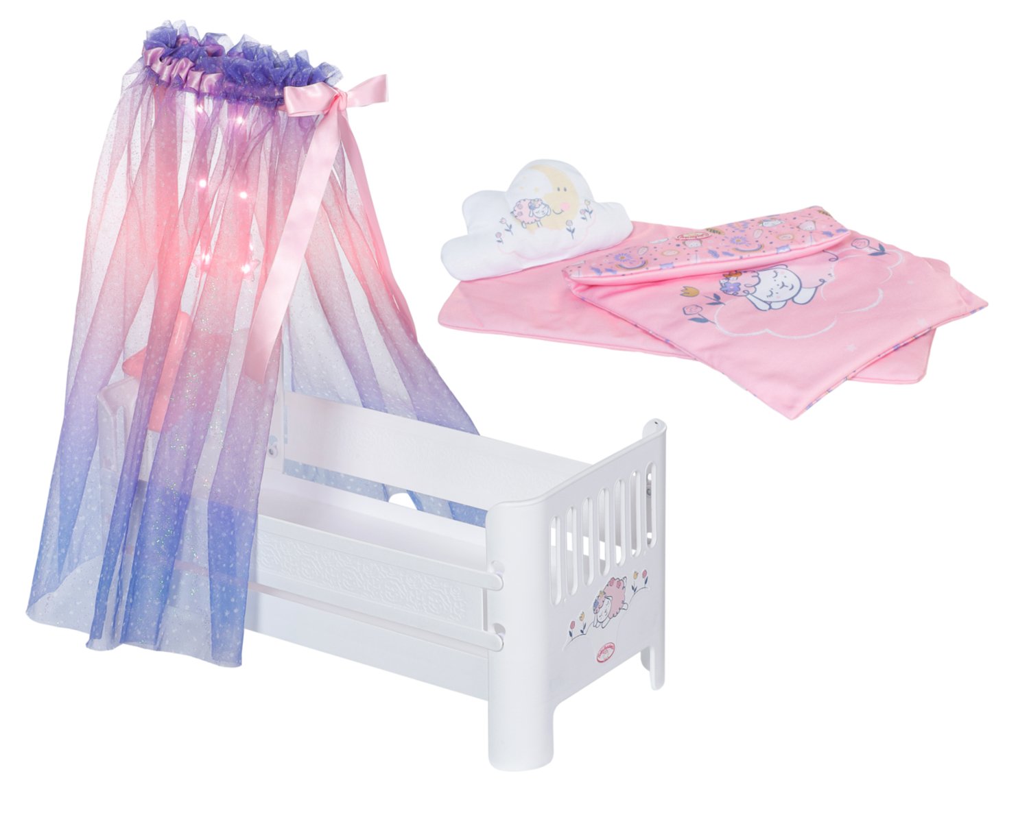 Cama/Cuna Para Muñecas  Baby Annabell Sweet Dreams Bed