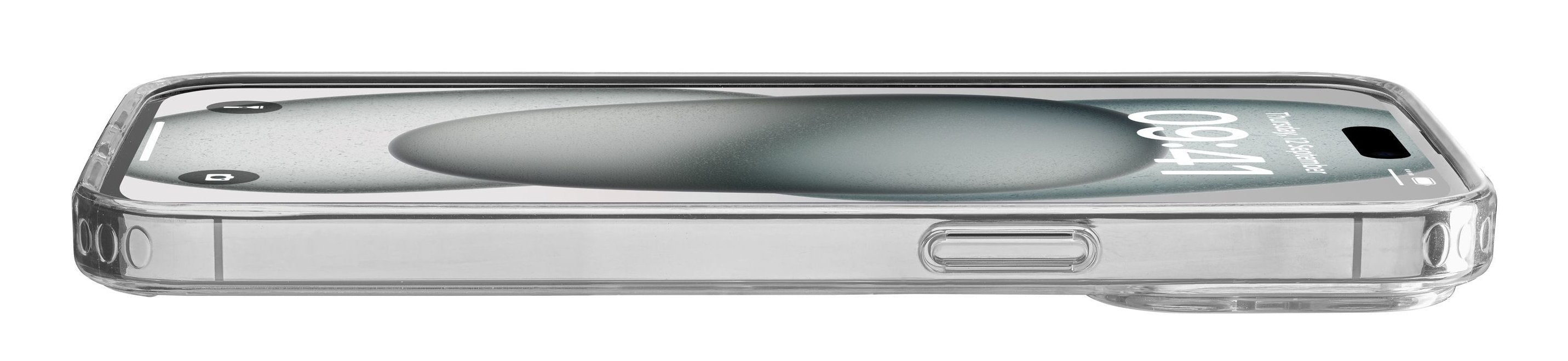 Cellularline Clear Strong - Etui Iphone 15 Z Ochrona Antybakteryjna (Przezroczysty)