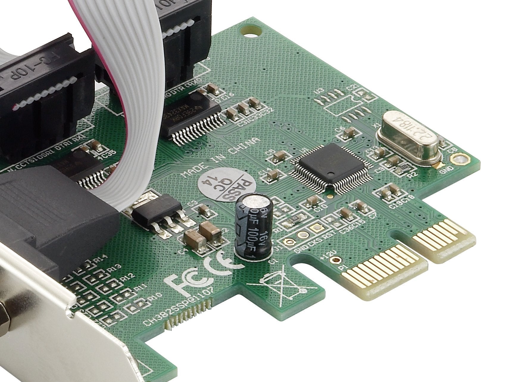 Conceptronic Tarjeta Pci Express  2 Puertos Serie Rs-232 Src01g
