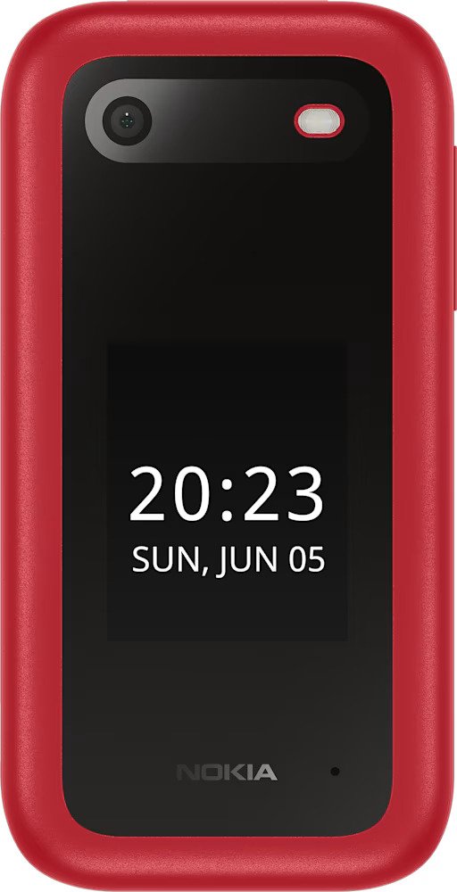 Teléfono Móvil Nokia 2660 Flip Rojo