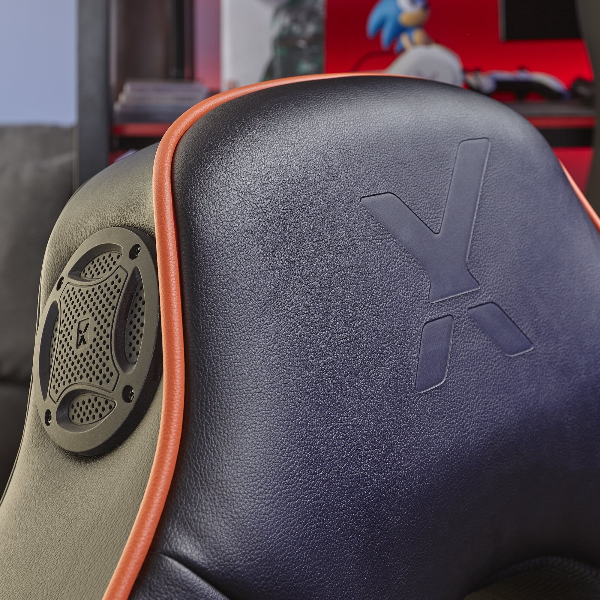 EAN 94338200027 - X Rocker G-Force Silla gaming Negro, Naranja imagen 4