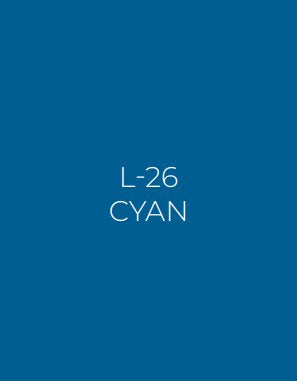 La Pajarita Témpera Escolar Bote De 35ml Satinada Azul Cyan L-26