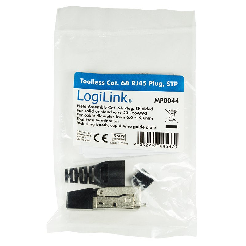 Conector De Montaje De Campo Logilink Cat6, 10ge
