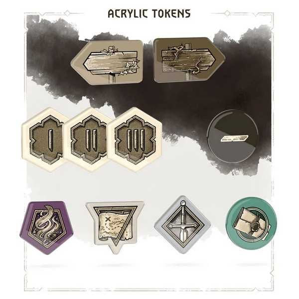 EAN 5905289602660 - Asmodee The Witcher: Path of Destiny - Acrylic Tokens imagen 2