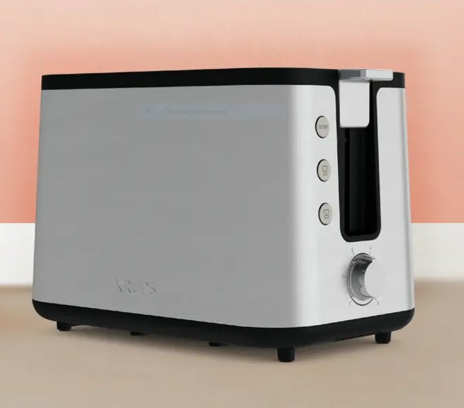 Tostadora Krups Kh442d  6 2 Rebanada(S) 720 W Acero Inoxidable