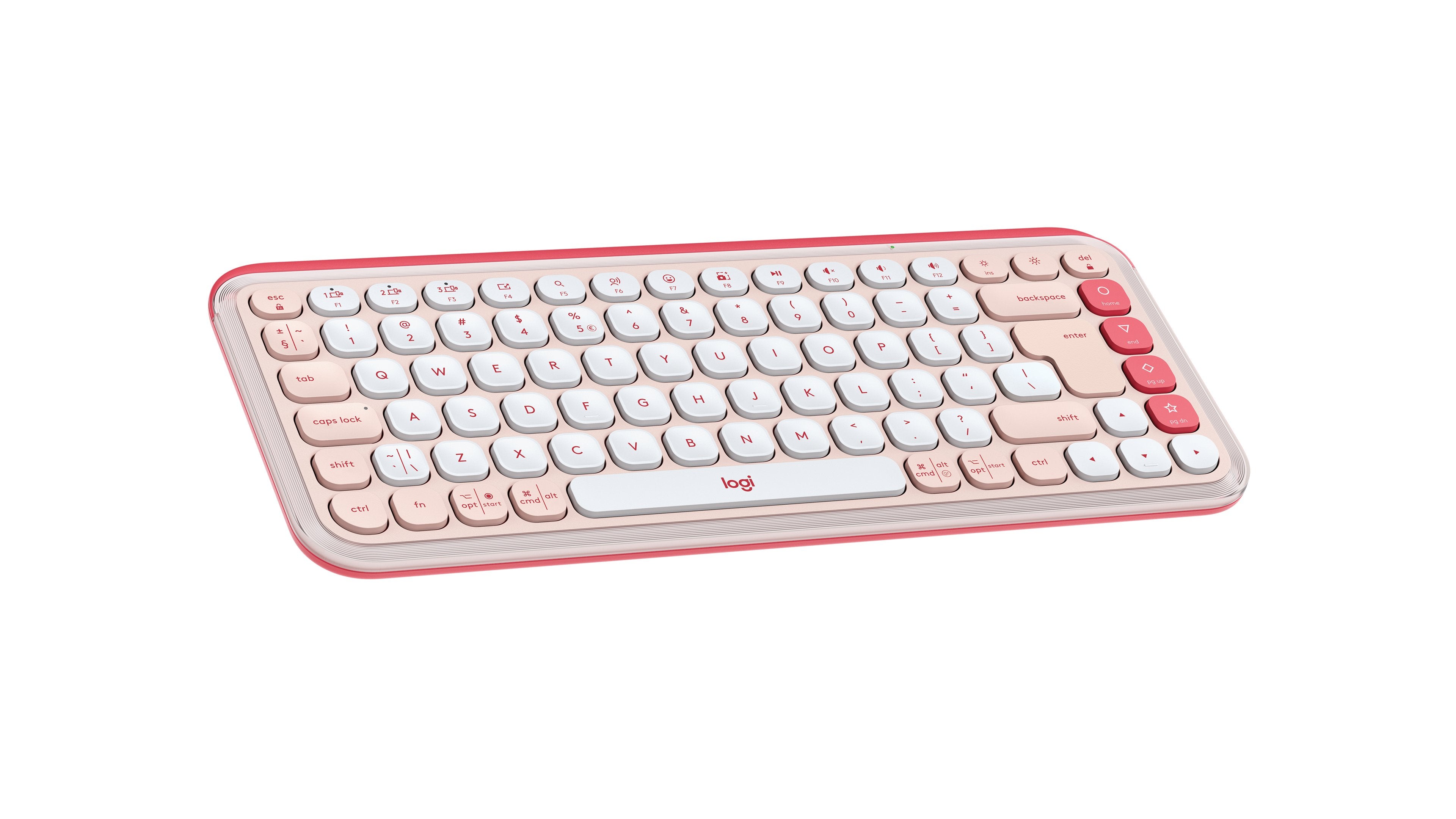 EAN 5099206127548 - Logitech 920-013073 teclado Universal Bluetooth QWERTY Internacional de EE.UU. Rosa imagen 4