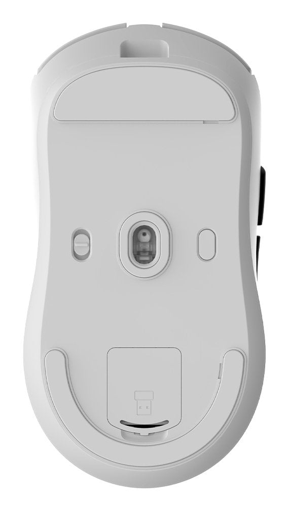 Coolbox Ratón Gaming W03 10000dpi Inalámbrico Rf+Bt Blanco