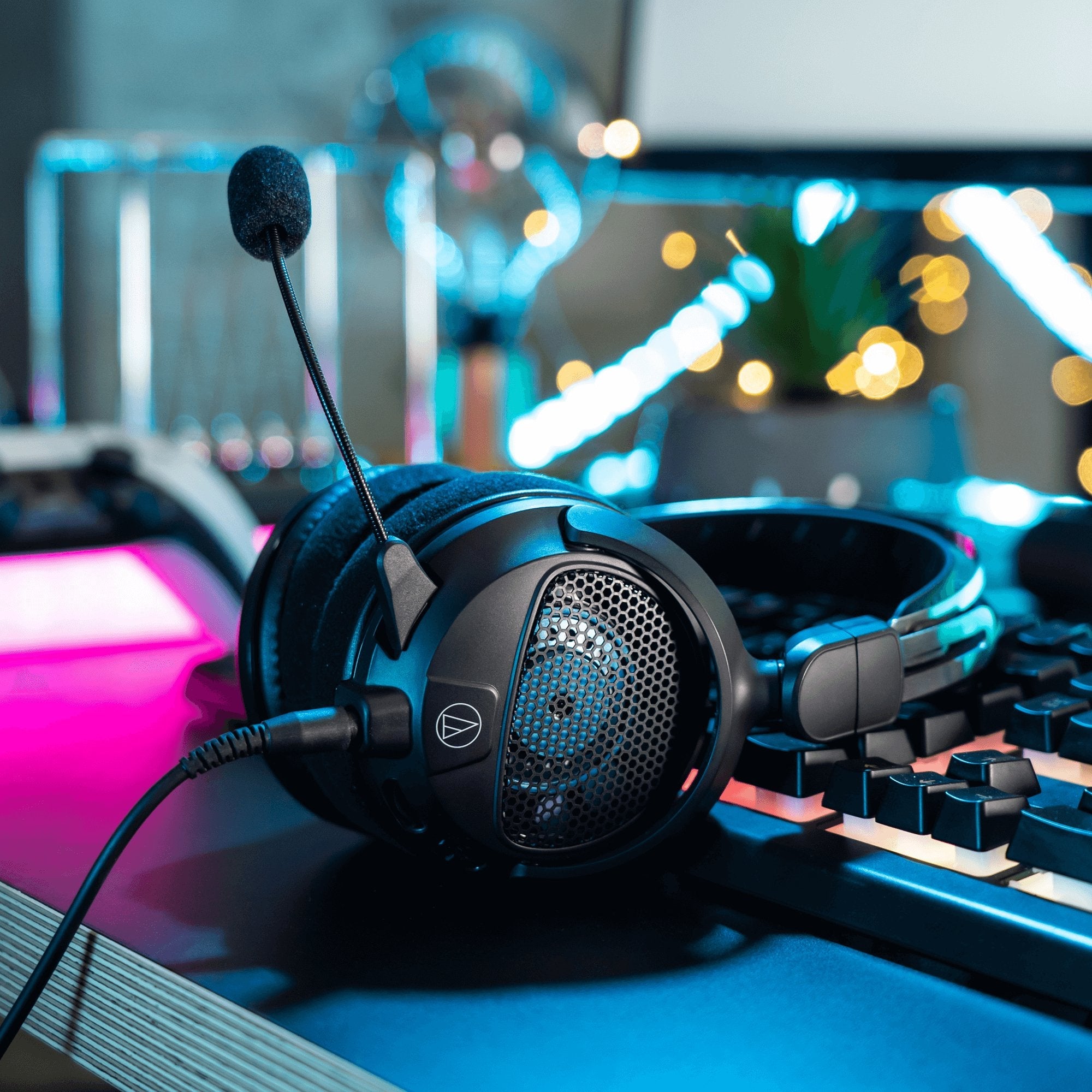 Auriculares Gaming Audio Technica Ath-Gdl3bk