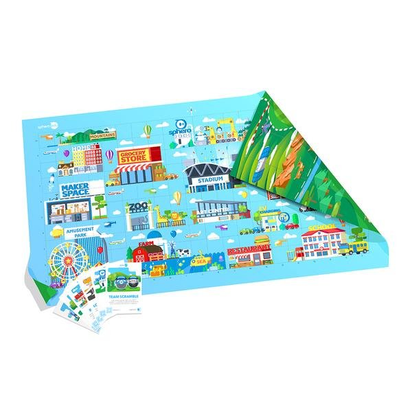 Tapete Sphero Code Mat City Golf Y Space Soccer