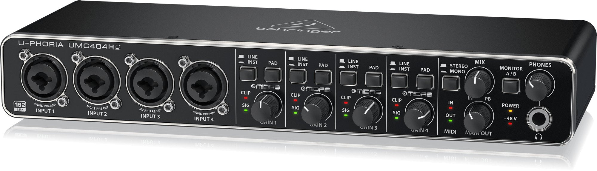 EAN 4033653130639 - Behringer UMC404HD interfaz de grabación de audio imagen 4