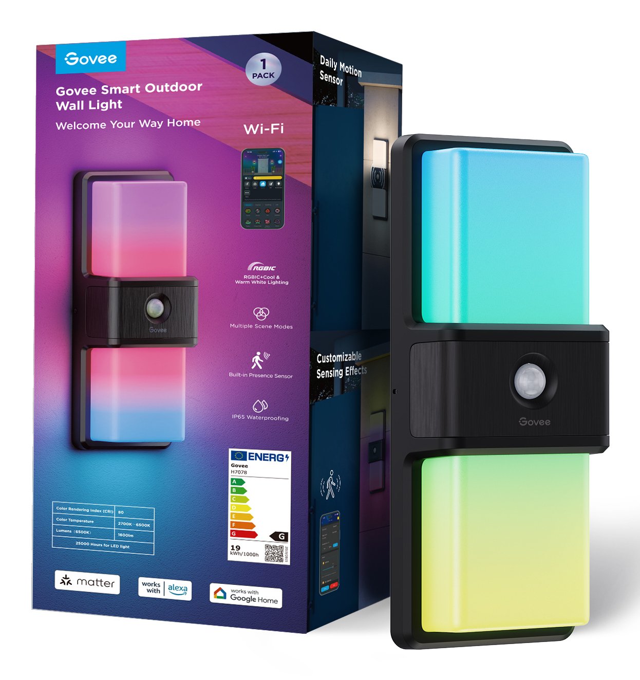 Govee Smart Outdoor Wall Light