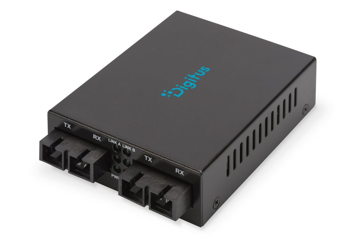 EAN 4016032445746 - Digitus DN-82124 convertidor de medio 1000 Mbit/s 1310 nm Multimodo, Monomodo Negro imagen 1