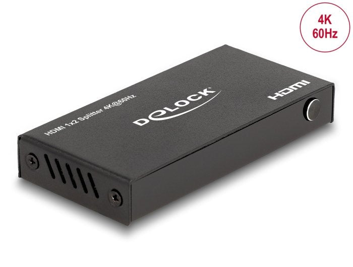 Delock 18651 Divisor Hdmi 1 X Hdmi In A 2 X Hdmi Out 4k 60 Hz Con Ajuste De Pantalla