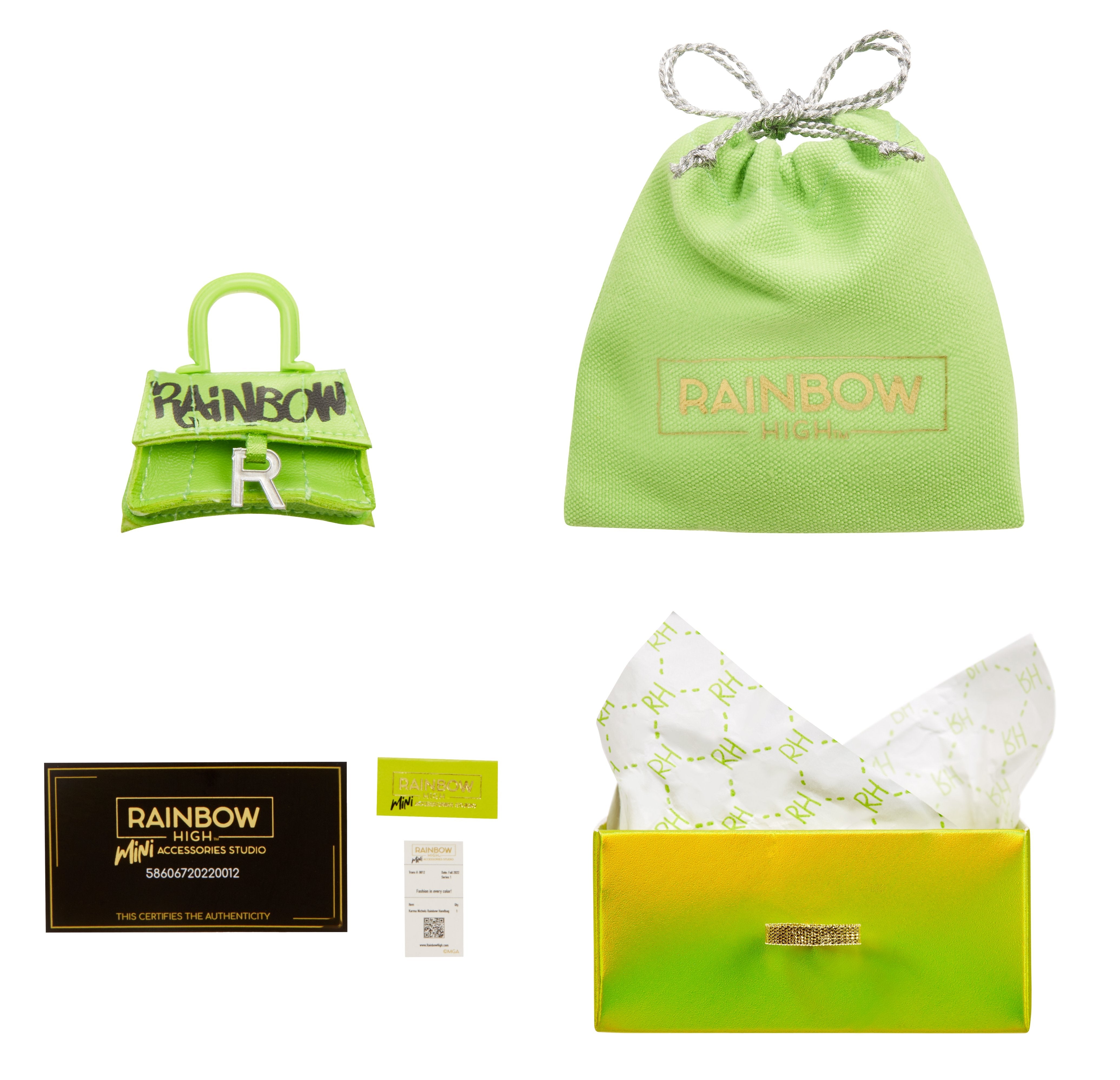 EAN 0035051586067 - Rainbow High Accessories Studio Series 1, H Assortment in PDQ Bolso de muñecas imagen 25