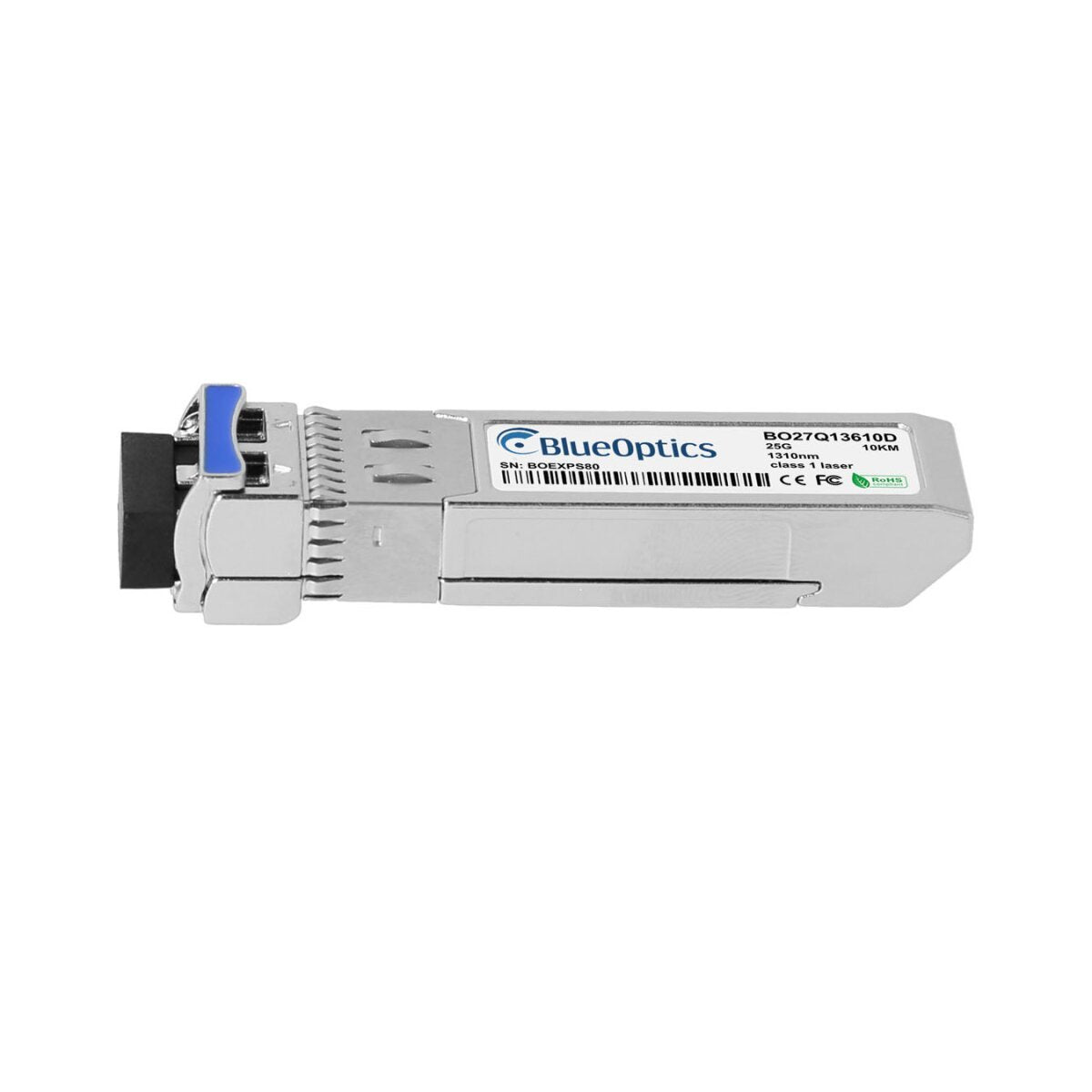 Blueoptics Alcatel-Lucent Sfp-25g-Clr Blueoptics Bo27q13610d Sfp28 Transceiver, 25gbase-Lr, Singlemode Fiber, 1310nm, 10km