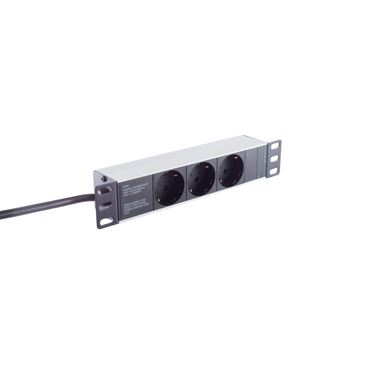 S-Impuls Regleta De Enchufes 10" 3-Vías 1he Negro