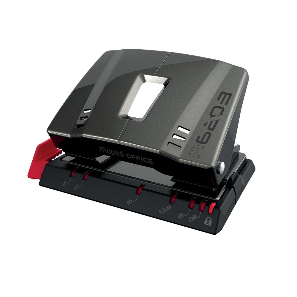 Maped Perforadora Advanced Metal 2 Agujeros A6203 Negro
