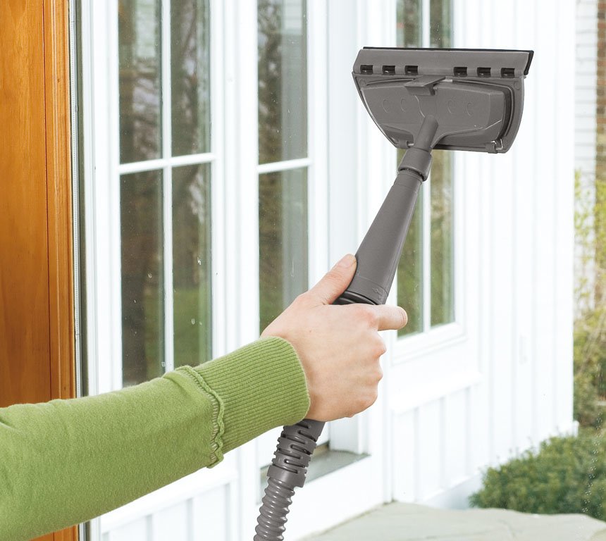 EAN 11120220841 - Bissell Steam Shot Limpiador a vapor portátil 0,36 L 1050 W Azul, Titanio imagen 4