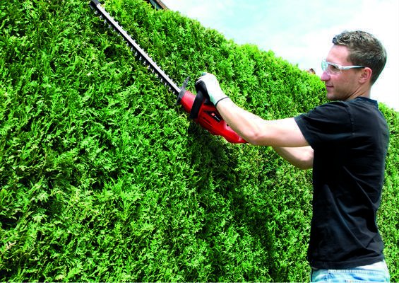 Cortasetos Eléctrico Einhell Gc-Eh 4550 (Rojo/Negro, 450 Vatios) 3403370