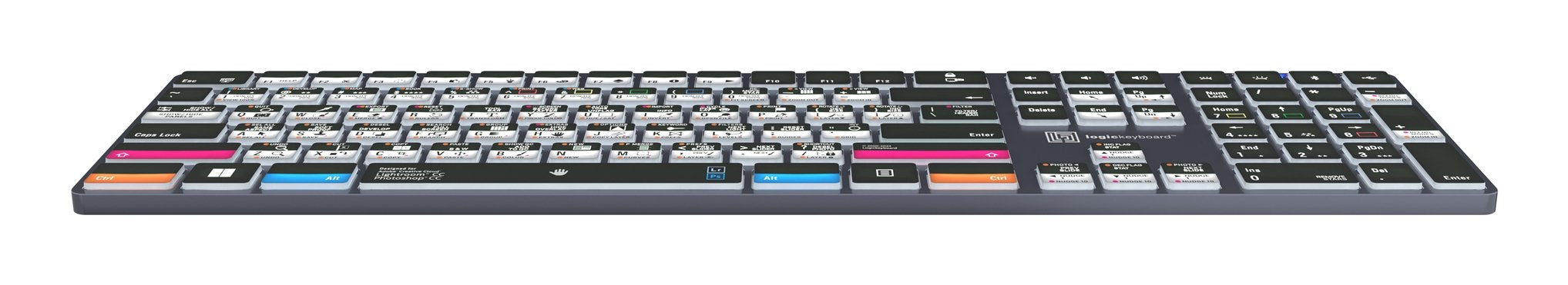 EAN 5707795023287 - Logickeyboard LKB-PSLR-TPC teclado Hogar / Oficina USB + Bluetooth QWERTY Francés Negro imagen 7