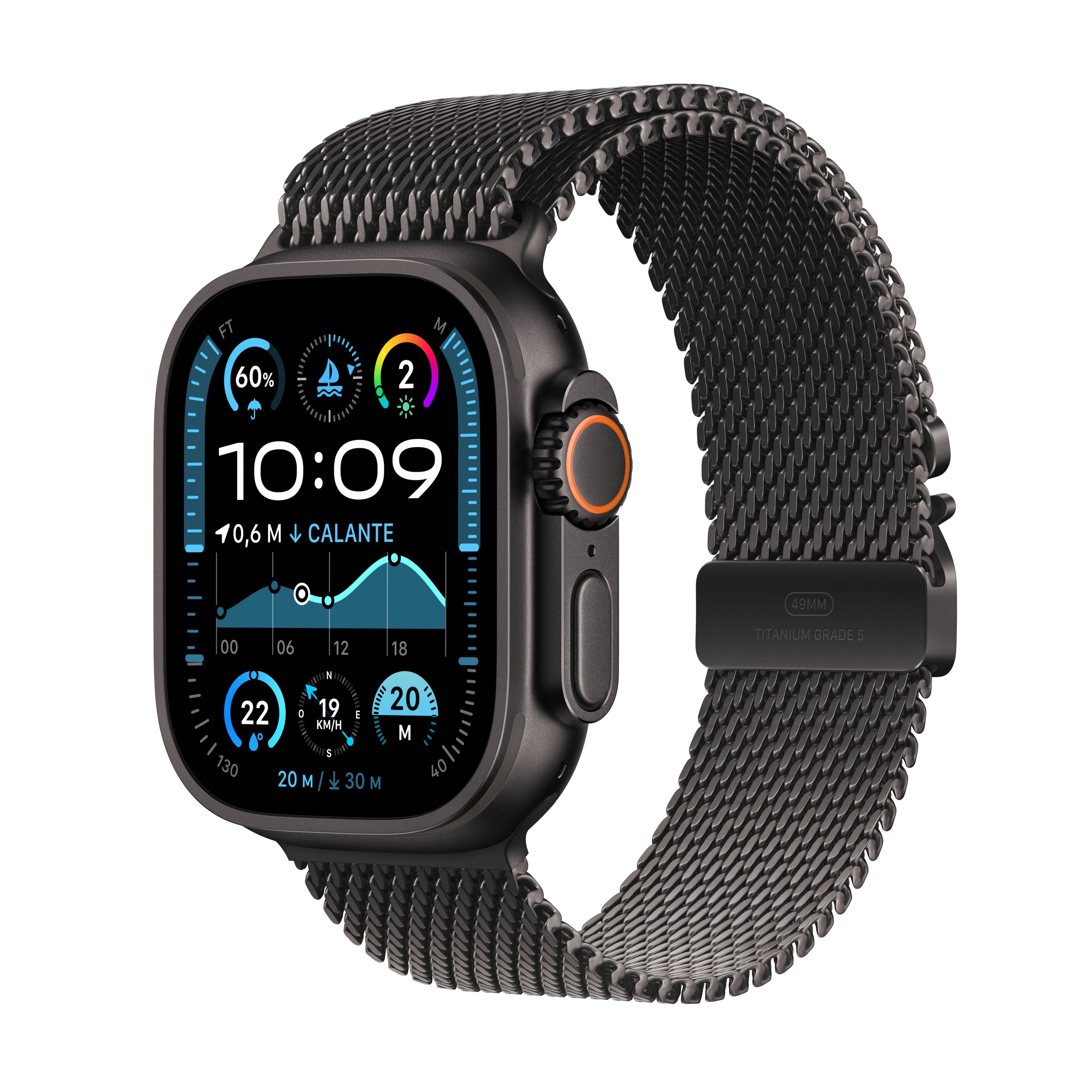EAN 0195949588938 - Apple Watch Ultra 2 OLED 49 mm Digital 410 x 502 Pixeles Pantalla táctil 4G Negro Wifi GPS (satélite) imagen 1
