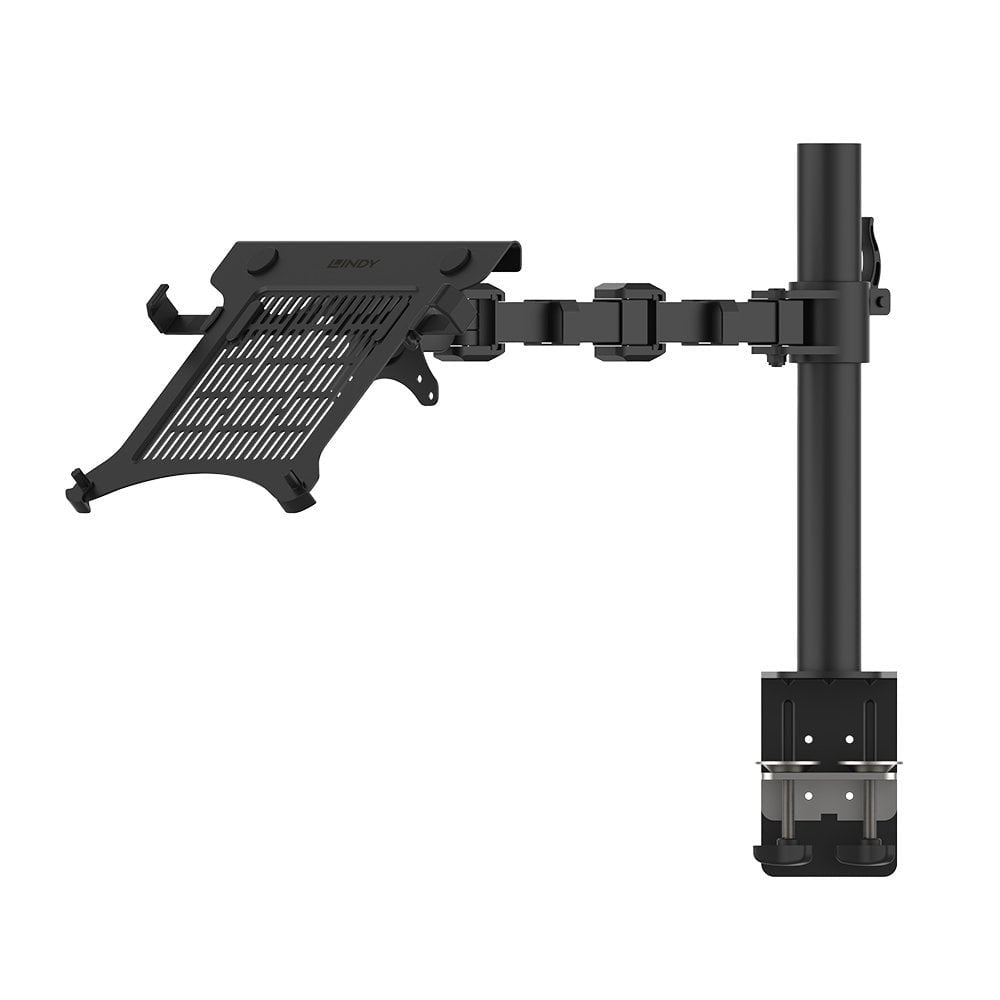 Soporte  Lindy 40982 Para Ordenador Portátil Mesita Plegable Para Ordenador Portátil Negro 43,9 Cm (17.3")
