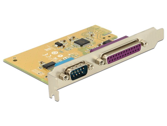 Delock Pci Express X1 Karte Zu 1 X Seriell + 1 X Parallel