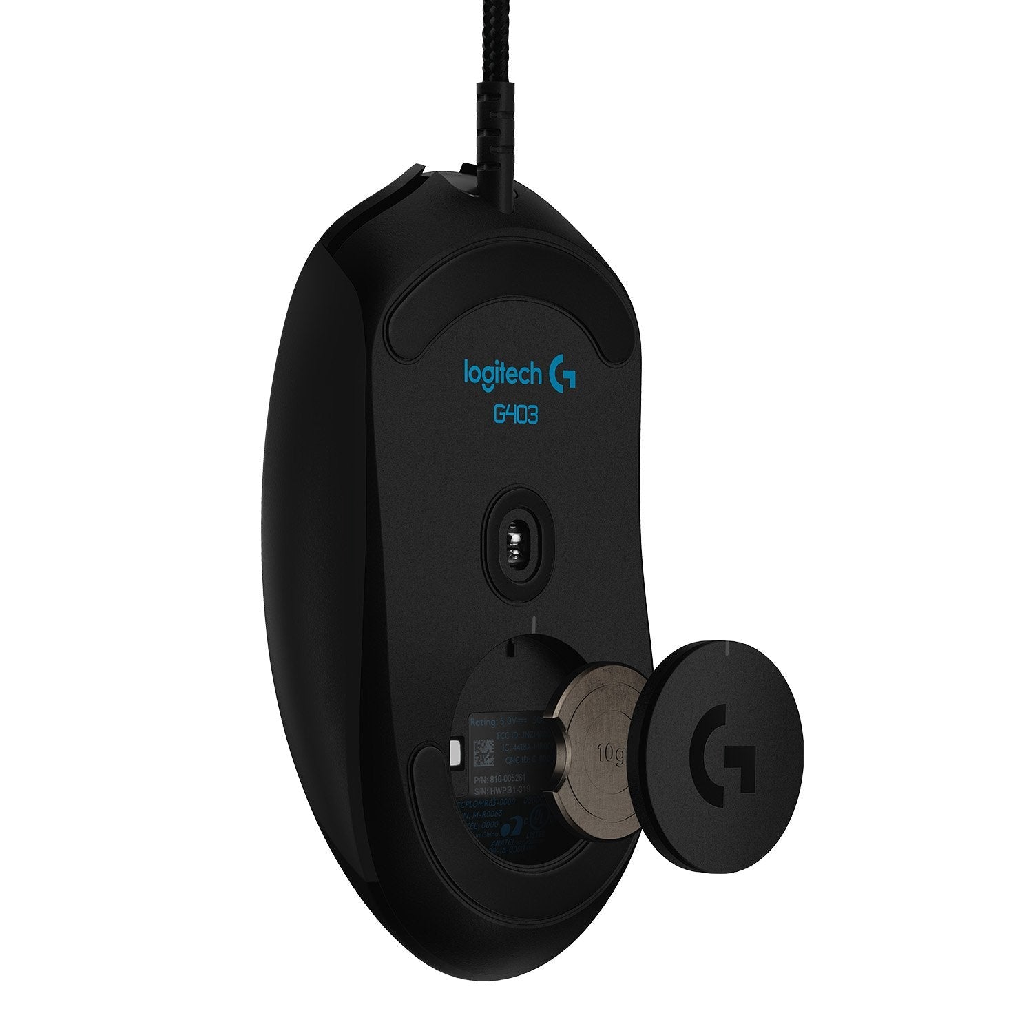 Logitech Ratón G403 Hero Gaming 16000dpi