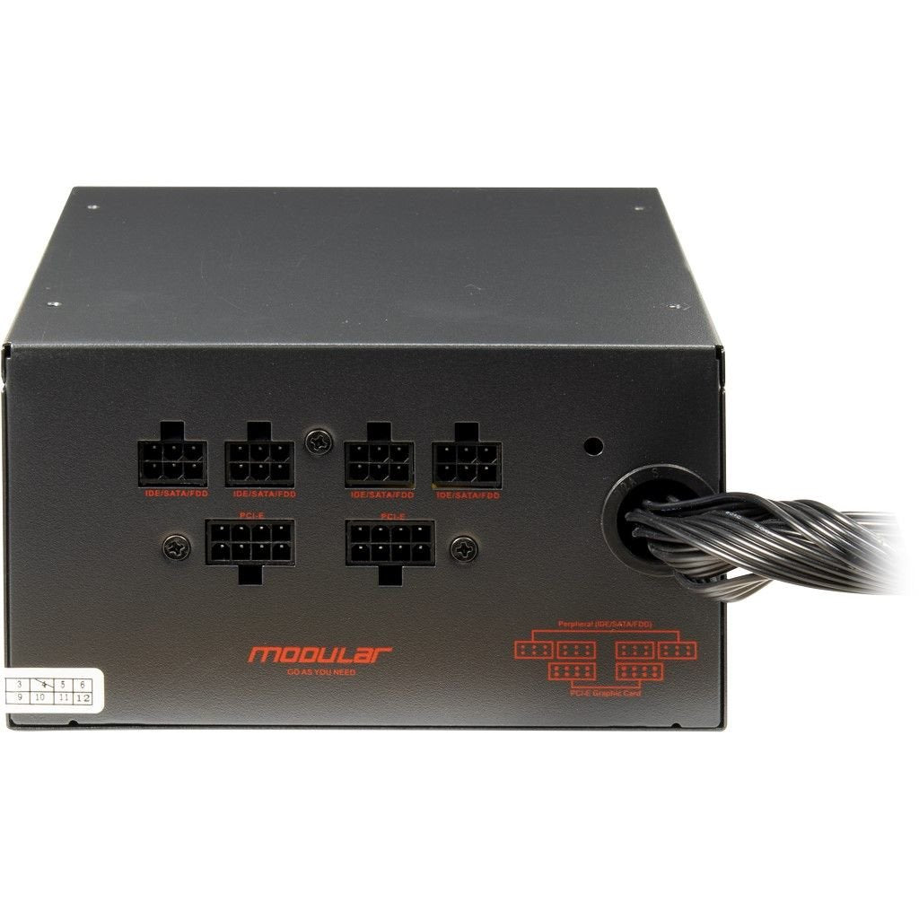 Fuente  Inter-Tech Hipower Sp-750cm  De Alimentación 750 W 20+4 Pin Atx Atx Negro