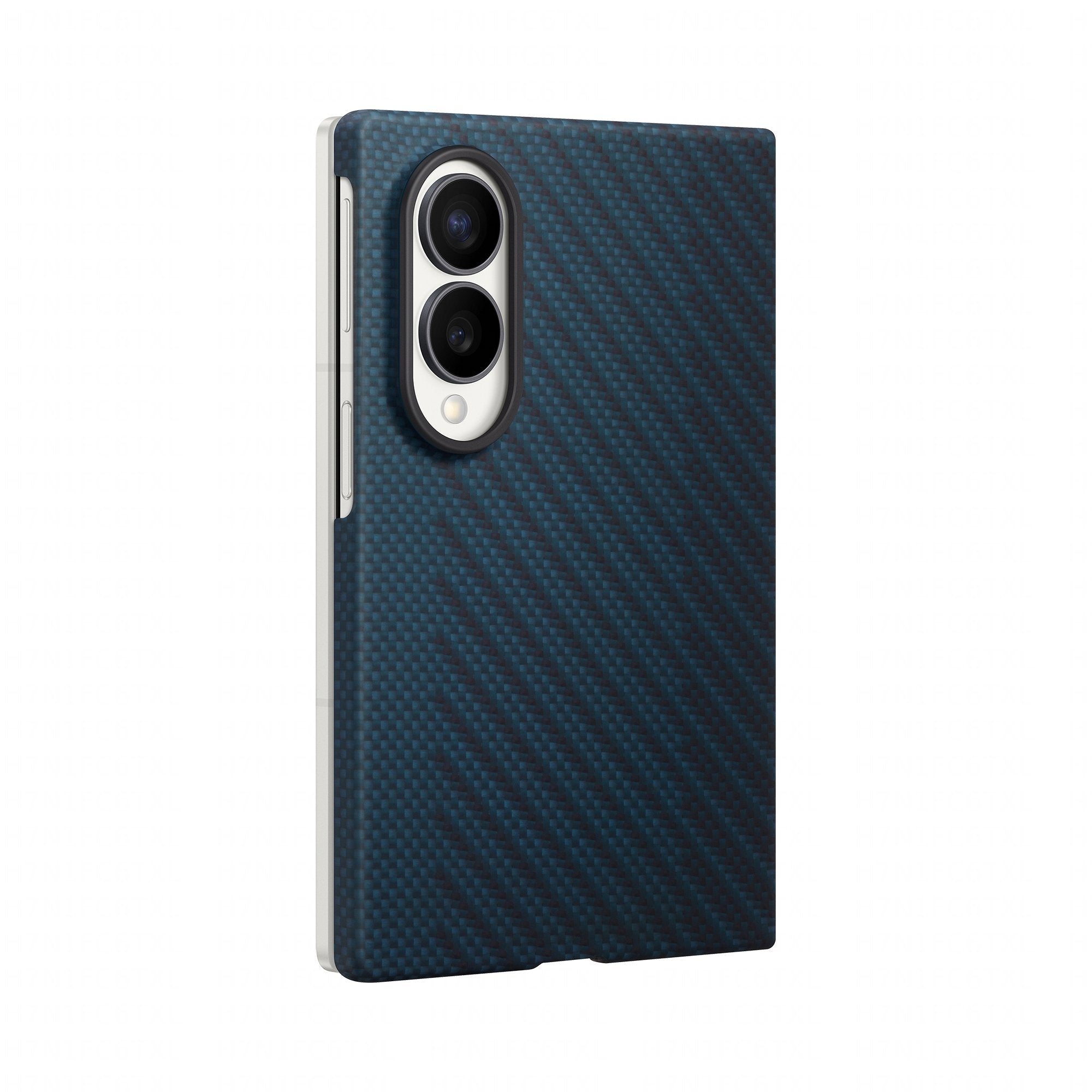 Funda Carbon Magnet H8 Blue