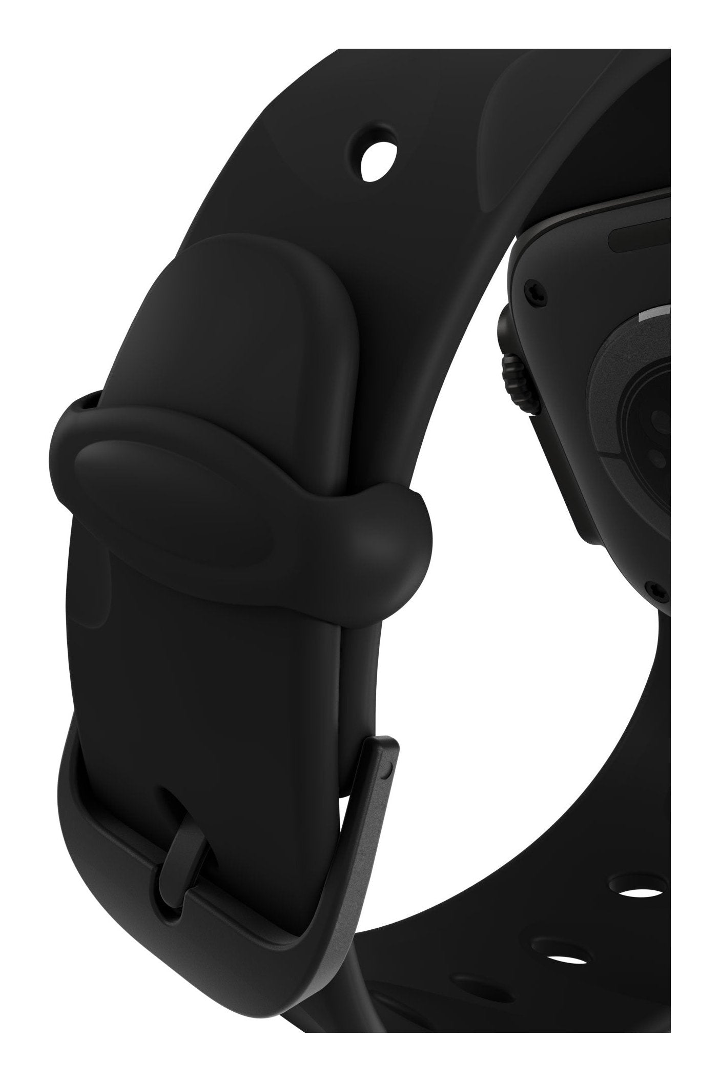 Decoded Silicone Ares Splice Strap 44/46/49mm Black