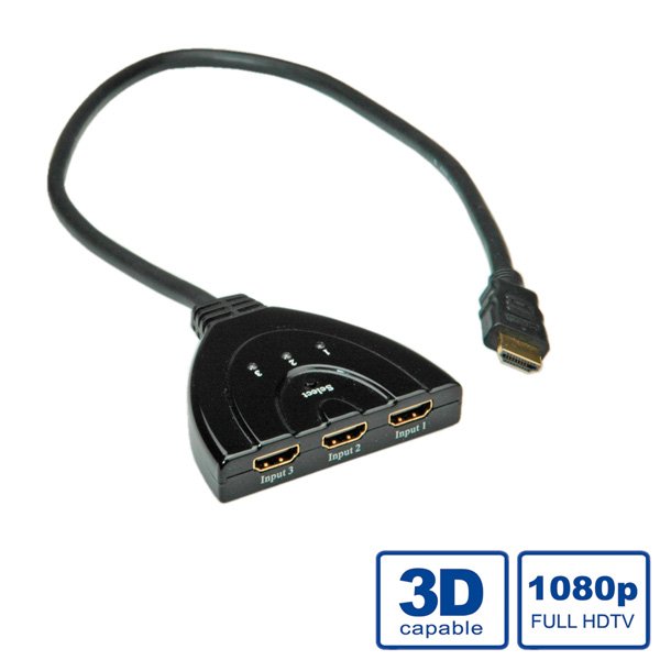 Value Hdmi Switch 3-Fach