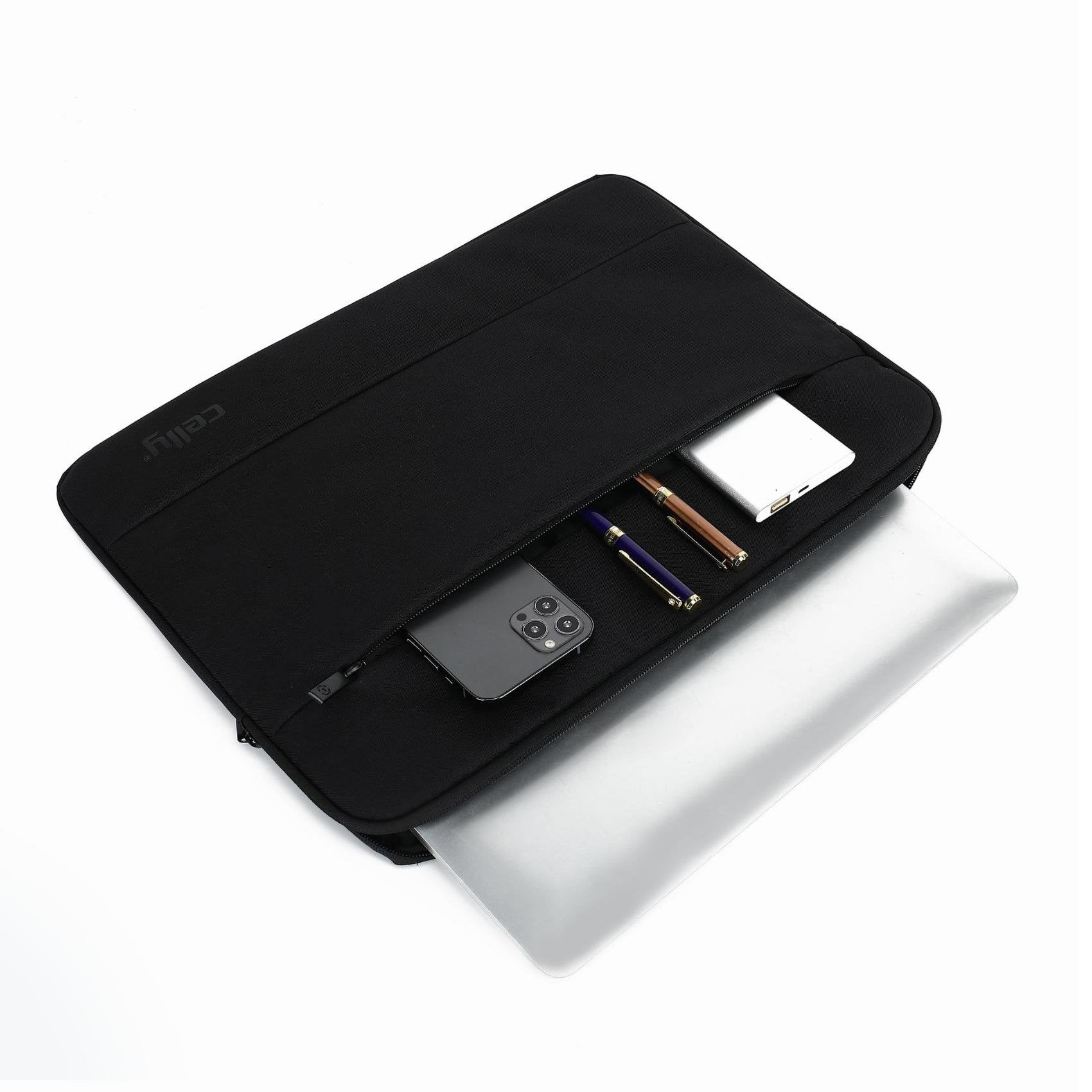 EAN 8021735198277 - Celly NOMADSLEEVE15BK maletines para portátil 40,6 cm (16") Funda Negro imagen 5