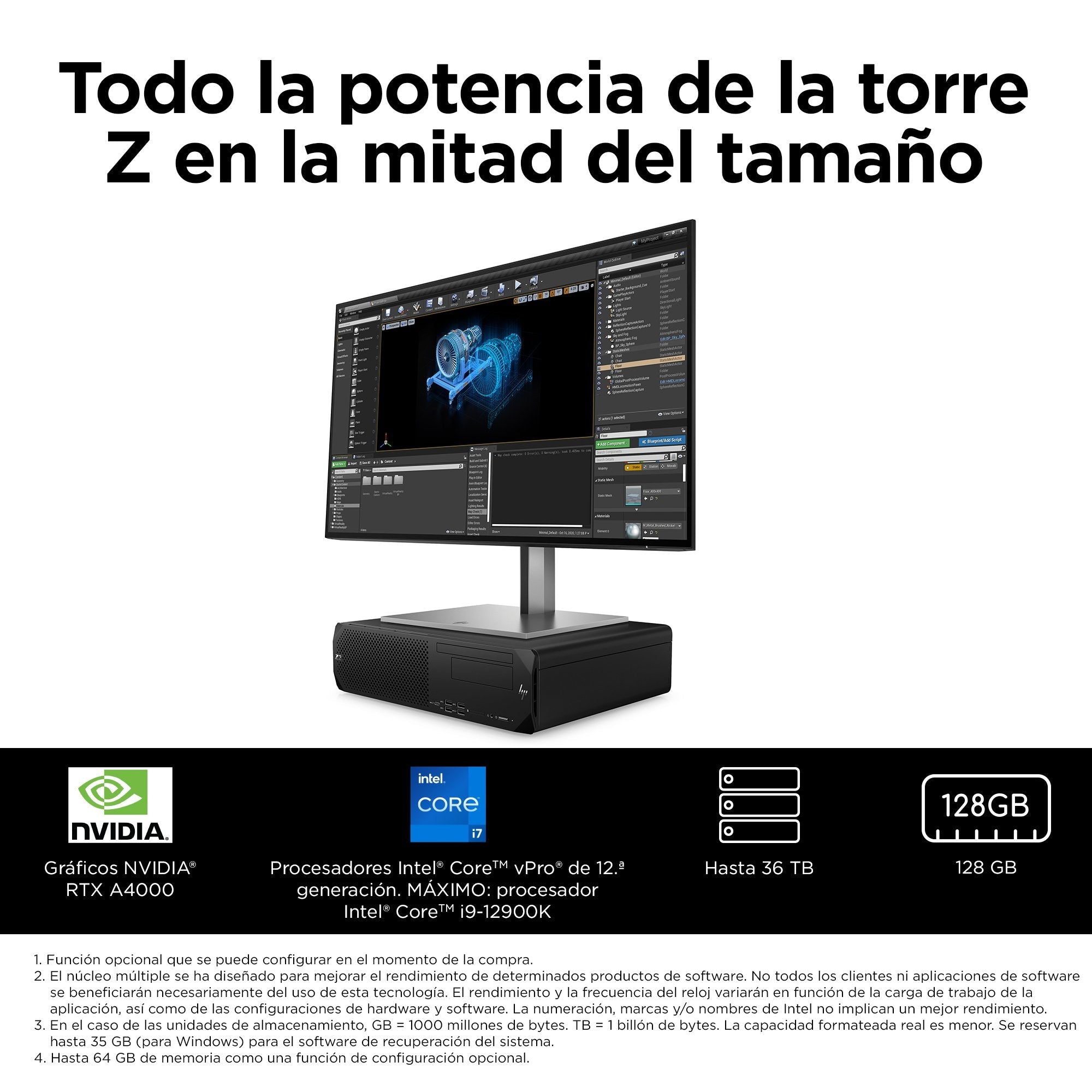 Hp Z2 Small Form Factor G9 Workstation Intel® Core I7 I7-14700 16 Gb Ddr5-Sdram Windows 11 Pro Sff Puesto De Trabajo
