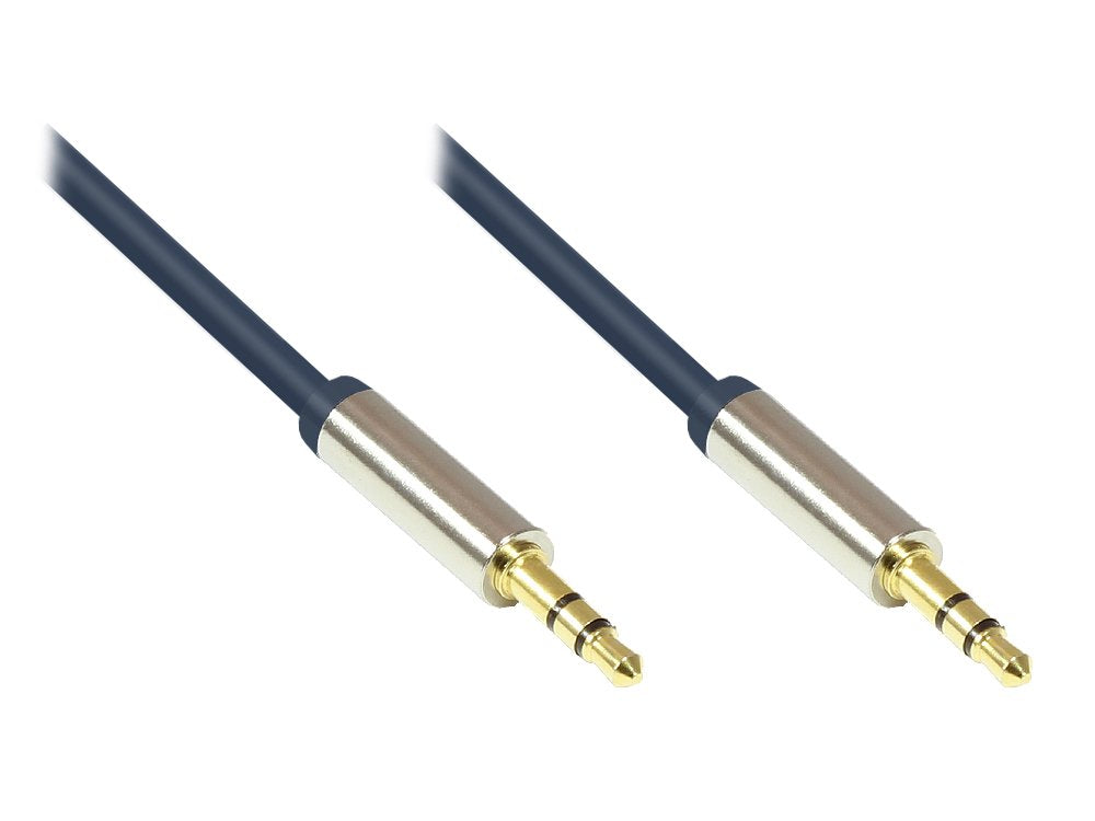 EAN 4014619718467 - Alcasa GC-M0039 cable de audio 1 m 3,5mm Azul imagen 1