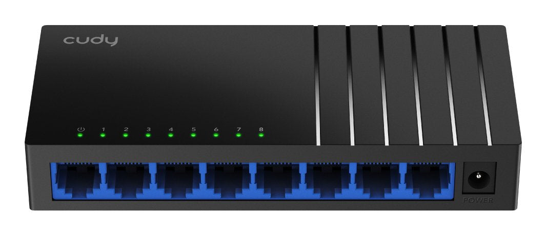 EAN 6971690790103 - Cudy GS108D switch No administrado Gigabit Ethernet (10/100/1000) Negro imagen 1