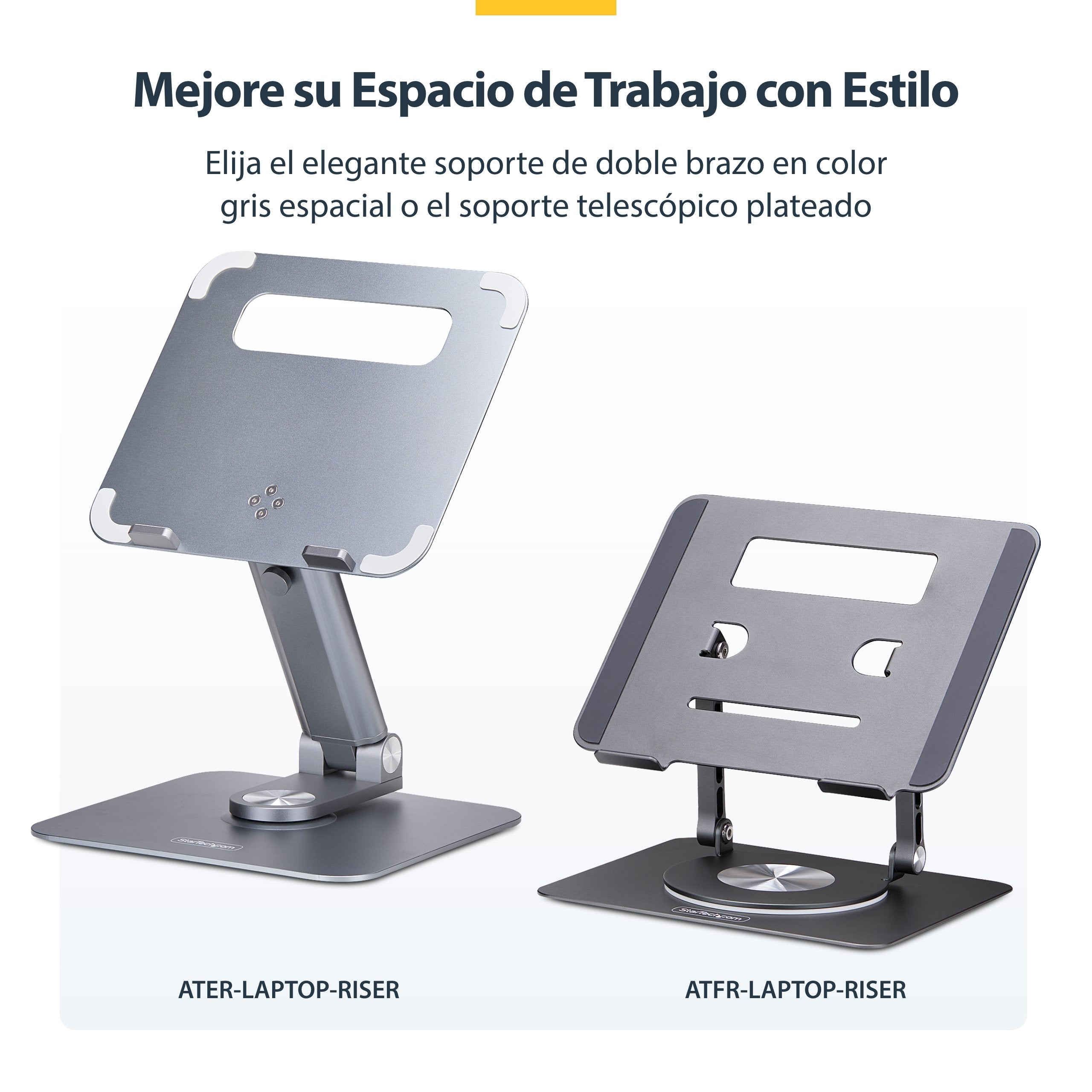 EAN 0065030905459 - StarTech.com ATER-LAPTOP-RISER soporte para ordenador portátil Plata imagen 12