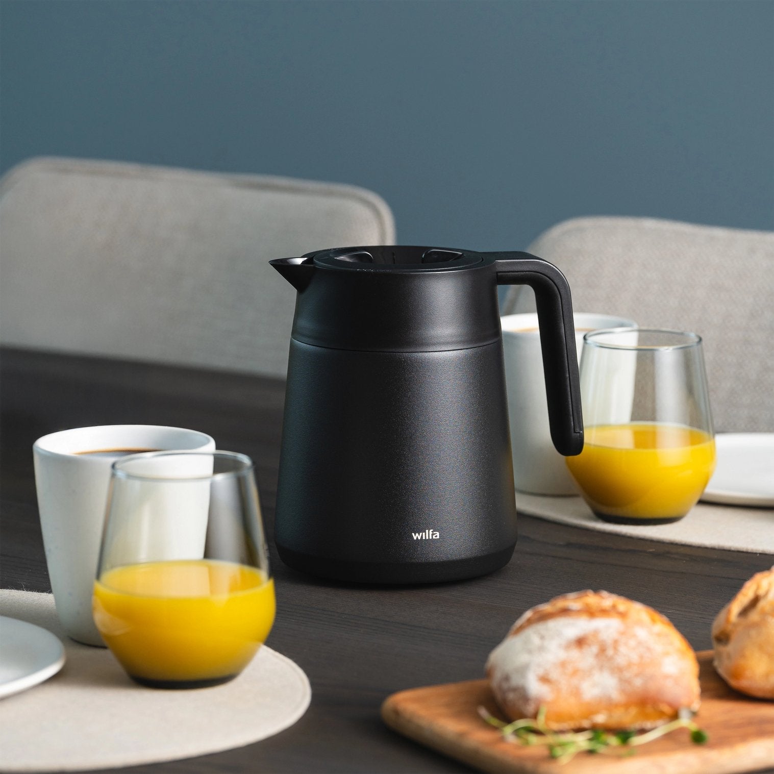 Wilfa Performance Thermo  (Negro, 1800 Watt, 1,25 L/10 Tassen) 602278