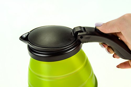 Hervidor Eléctrico Adler Cr 1265 0,5 L Negro, Verde 750 W