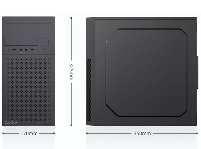 Coolbox Caja Matx M680 Usb-C 3.2 Gen1 Fte.Basic500 500w